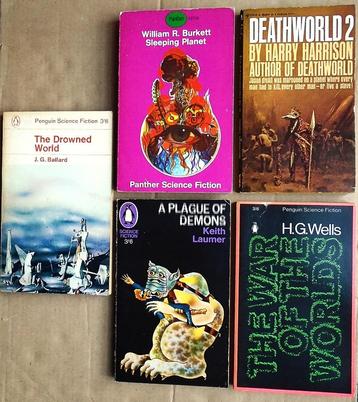 Cinq romans de science-fiction des années 1960 [1964-1968], Envoi, Utilisé, Diverse auteurs