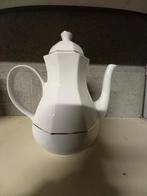 Witte koffiepot, Verzamelen, Ophalen of Verzenden, Zo goed als nieuw