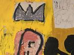 Jean-Michel Basquiat: lithografie verkocht ingelijst, Ophalen of Verzenden