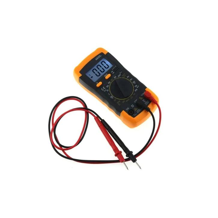 Multimètre numérique AC/DC - Câbles de test inclus, Bricolage & Construction, Instruments de mesure, Neuf, Multimètre, Enlèvement ou Envoi