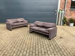 2x Cassina Maralunga 2zit originele ribble stof, ZGAN!!, Ophalen of Verzenden, Sede b&b italia artifort knoll vitra togo ligne roset flos cor