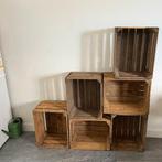 Lot van 7 Fruitkisten te koop 30Hx40Bx50L —40€, Huis en Inrichting, Woonaccessoires | Kisten, Ophalen, Zo goed als nieuw