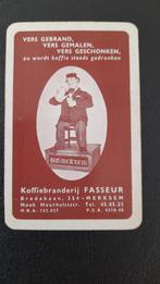 Speelkaart Koffiebranderij Fasseur !, Verzamelen, Ophalen of Verzenden, Zo goed als nieuw