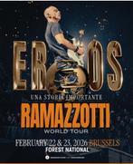 2 billets Eros Ramazzotti dimanche 22/02/2026 20h Forêt, Tickets & Billets, Événements & Festivals, Deux personnes