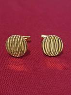 Très beaux boutons de manchette dorés, Bijoux, Sacs & Beauté, Enlèvement ou Envoi
