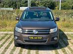 Vw Tiguan 1.4 TSI Piano 12 maanden garantie, Auto's, Voorwielaandrijving, Euro 5, Stof, Zwart