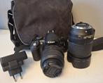 App photo Nikon D3100 + objectif 18-55 + objectif 18-140, Audio, Tv en Foto, Fotocamera's Digitaal, Ophalen, Nikon