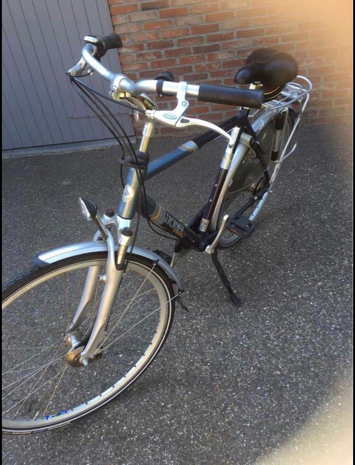 **HERENFIETS BIKKEL**, Fietsen en Brommers, Fietsen | Heren | Herenfietsen, Gebruikt, Overige merken, 53 tot 57 cm, Versnellingen