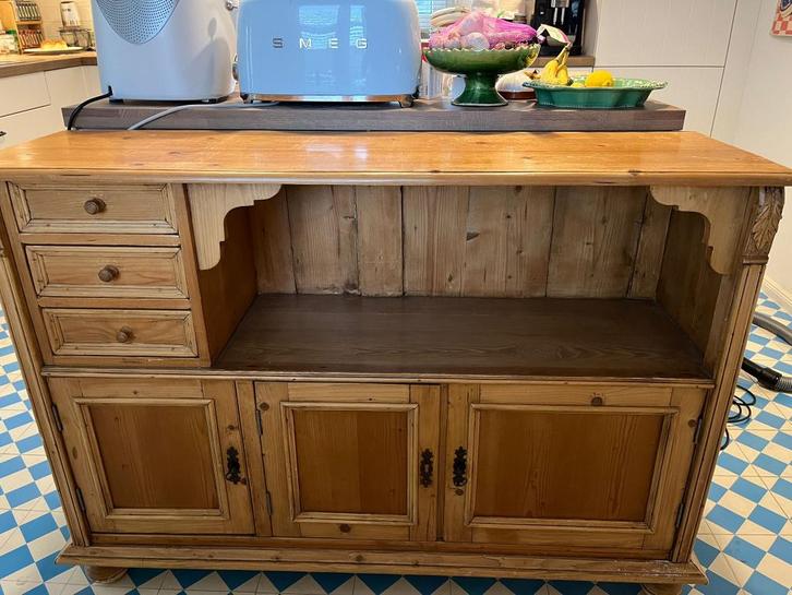 Grenen barkast, Antiek en Kunst, Antiek | Meubels | Kasten, Ophalen