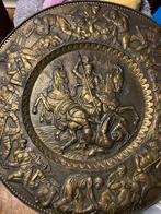 Assiette en cuivre, Enlèvement, Cuivre