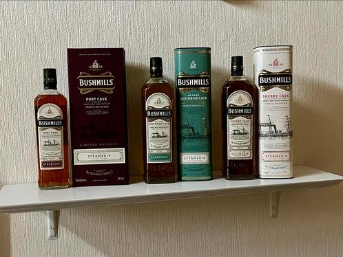 Whisky Bushmills Steamship Port / Bourbon / Sherry Cask, Collections, Vins, Neuf, Porto, Enlèvement ou Envoi