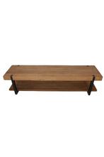teakhouten tv meubel, Ophalen, Nieuw, 200 cm of meer, 25 tot 50 cm