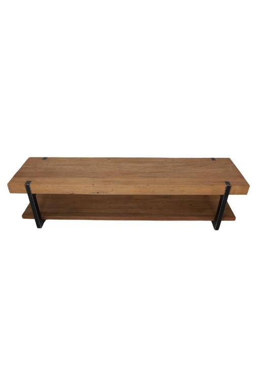 teakhouten tv meubel, Huis en Inrichting, Kasten |Televisiemeubels, Nieuw, Minder dan 100 cm, 200 cm of meer, 25 tot 50 cm, Teakhout