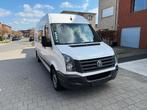 VOLKSWAGEN CRAFTER 20TDI L4H3 DUBBEL CABIN 2015 86000KM 7PL, Auto's, Bestelwagens en Lichte vracht, Voorwielaandrijving, Stof