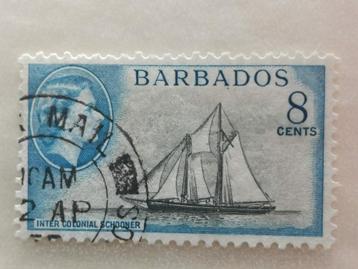 Barbade 1953 - voilier, goélette, Enlèvement ou Envoi, Affranchi, Amérique centrale