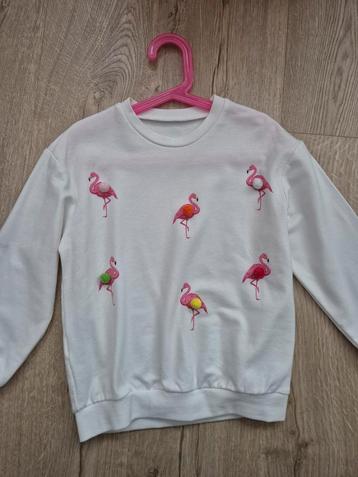 Sweater flamingo's 7j beschikbaar voor biedingen