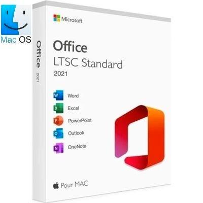 Voor Mac: Microsoft Office 2021 LTSC Standard - Licentiecode, Computers en Software, Office-software, Nieuw, MacOS, Excel, OneNote