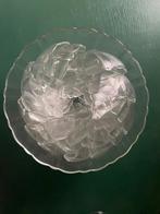 Set glazen dessert- fruitcoupes fruitschaal 13stuks, Ophalen