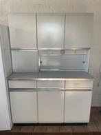 Vintage keukenblok, Huis en Inrichting, Ophalen, Gebruikt, Wit, Overige typen