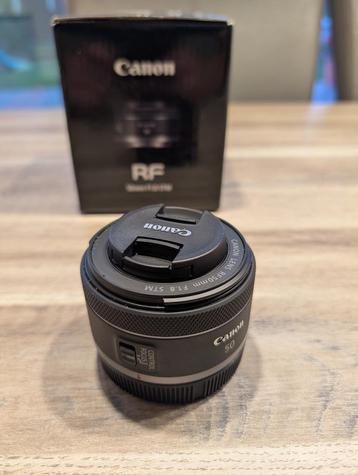 Canon RF 50mm F/1.8 STM  (quasi nieuw) beschikbaar voor biedingen