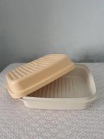 Vintage grote Tupperware brooddoos 1980 créme/zachtgeel 30cm, Huis en Inrichting, Ophalen, Zo goed als nieuw, Crème, Bak of Kom