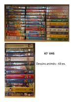 Lot de K7 vidéo VHS, Alle leeftijden, Ophalen, Gebruikt, Overige genres
