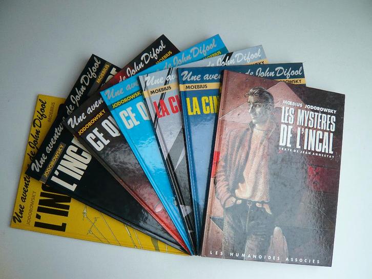 JOHN DIFOOL tomes 1 à 6 + Mystères de l'Incal (EO ttbe), Boeken, Stripverhalen, Gelezen, Complete serie of reeks, Ophalen of Verzenden