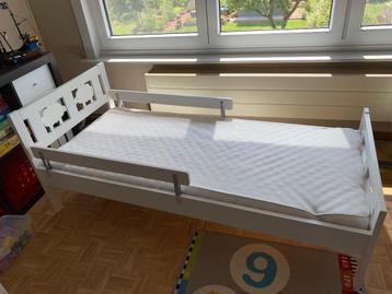 Peuterbedje, Sommier à lattes, 70 à 85 cm, Comme neuf, Enlèvement