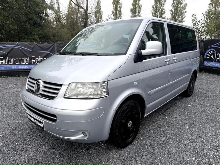 Vw Multivan T5, 2003, 237.000km, 2.5TDI, 7 plaatsen +Keuring, Auto's, Volkswagen, Bedrijf, Multivan, Airbags, Airconditioning