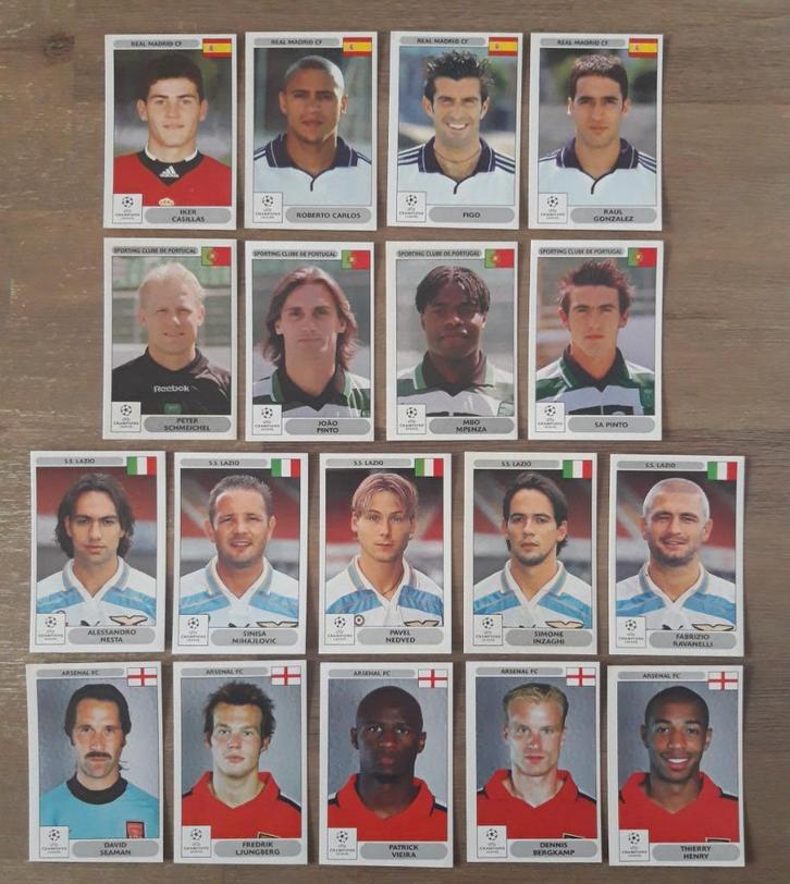Panini Champions League 2000-2001 stickers, Hobby & Loisirs créatifs, Autocollants & Images, Neuf, Autocollant, Enlèvement ou Envoi