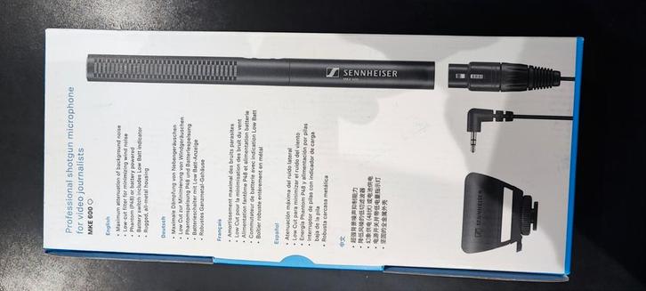 SENNHEISER MKE 600, Muziek en Instrumenten, Microfoons, Ophalen
