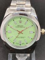 ROL Oyster Perpetual NEW green color quartz, Verzenden, Waterdicht, Nieuw, Groen