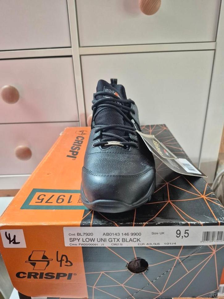 Chaussures Crispi Spy Uni Low GTX Black P43 Neuves, Kleding | Heren, Schoenen, Nieuw, Veterschoenen, Zwart, Ophalen of Verzenden