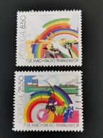 Portugal 1981 - Dag van de Arbeid - 1 mei, regenboog, Postzegels en Munten, Ophalen of Verzenden, Portugal, Gestempeld