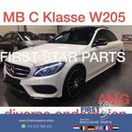 W205 grill Origineel Mercedes C Klasse Avantgarde 2018 gril, Utilisé, Enlèvement ou Envoi, Mercedes-Benz