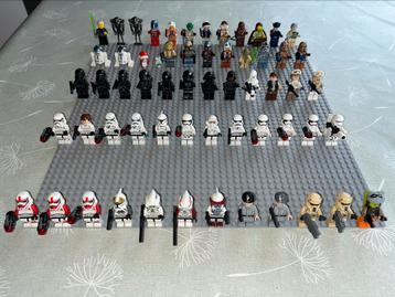 Collectie Lego Star Wars figuren / minifigs