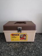 Vintage 1970's Curver naaibox, 25 x 16 x 15cm, Ophalen of Verzenden, Zo goed als nieuw
