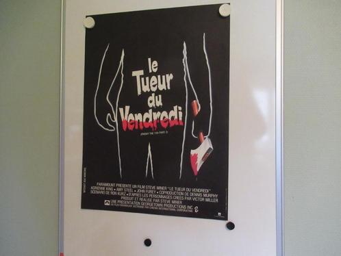 Affiche du film VENDREDI 13 PARTIE 2, Collections, Posters & Affiches, Comme neuf, Cinéma et TV, A1 jusqu'à A3, Rectangulaire vertical
