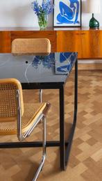 Marmeren tafel, Ophalen, Vijf personen of meer, 150 tot 200 cm, 150 tot 200 cm