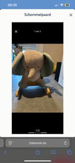 Schommelpaard nattou, Ophalen, Gebruikt