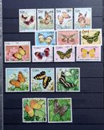 Cuba – vlinders - 16 gestempelde postzegels, Verzenden, Gestempeld, Dier of Natuur