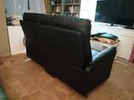 Canapé électrique 2 places avec coffre milieu, Maison & Meubles, Enlèvement, Cuir