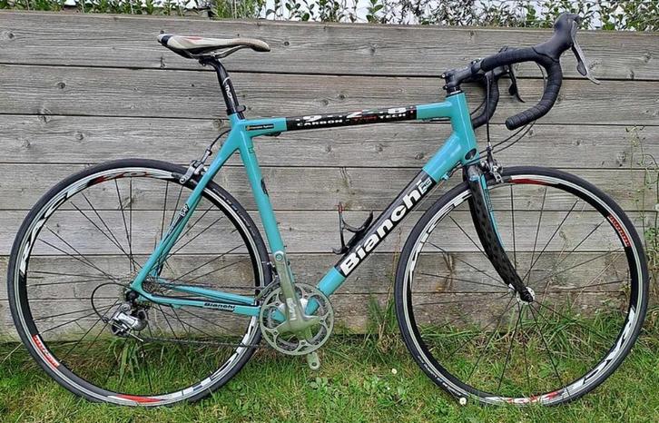 BIANCHI carbon racefiets, Ultegra. Maat 56/57/, Fietsen en Brommers, Fietsen | Racefietsen, Carbon, 53 tot 57 cm, Ophalen