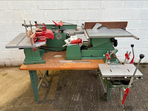 ② Combiné à bois Kity 5 en 1 monophasé 220V où triphasé 380V — Machines ...