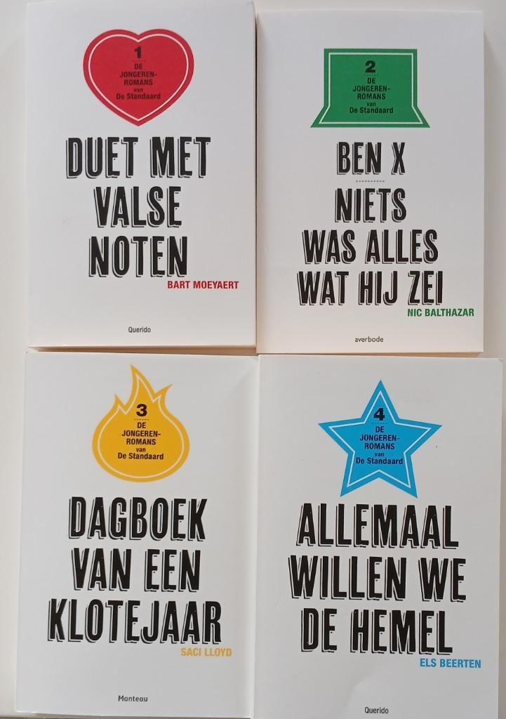 Jongerenromans van De Standaard, Boeken, Romans, Zo goed als nieuw, Ophalen of Verzenden