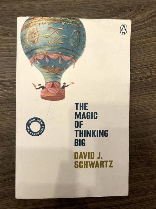 The Magic of Thinking Big - David Schwartz, Boeken, Psychologie, Zo goed als nieuw, Ophalen of Verzenden