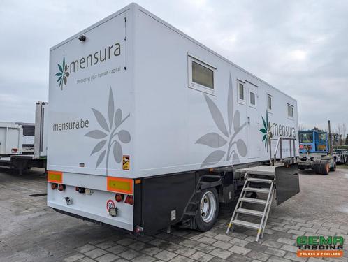 Latre OPF/1SA/19/00 1-Assige KantoorTrailer / MobileHome - A, Auto's, Vrachtwagens, ABS, Aanhangers en Opleggers