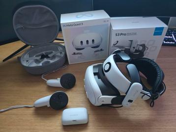 Meta quest 3 + accessoires beschikbaar voor biedingen