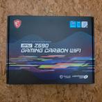 Carte mère MSI MPG Z590 GAMING CARBON WIFI, LGA1200, Enlèvement ou Envoi, DDR4, Comme neuf