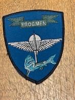 Patch para frogmen blauw, Verzenden